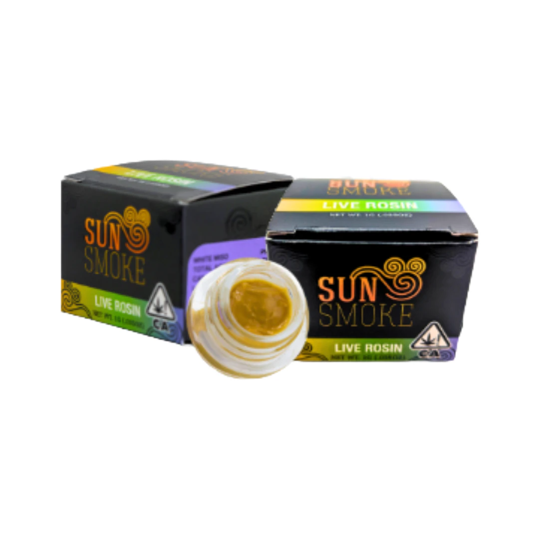 SunSmoke - SunSmoke - 1g Live Rosin - Platinum Kush Main Image