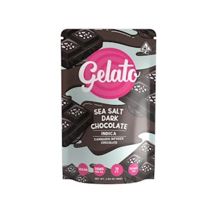 GELATO - Gelato - 100mg Bar - Sea Salt Dark Chocolate
