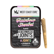 West Coast Cure - 2.1g - 6ct Mini Joints - Rainbow Sherbet