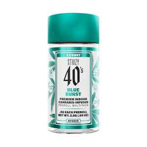 STIIIZY - Stiiizy - 5pk Infused Prerolls - Blue Burst