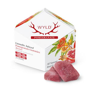 WYLD - Wyld Gummies Pomegranate CBD 1:1