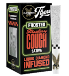 Claybourne Diamond Frosted Flyers 5pk Preroll Strawberry Cough