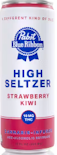 Pabst Blue Ribbon High Seltzer 10mg Strawberry Kiwi