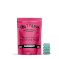 Kiva Lost Farm Live Resin Gummies Raspberry Sunset Mintz
