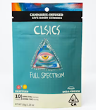 CLSICS Rosin 10pk Gummies Dark Side Of The Berry