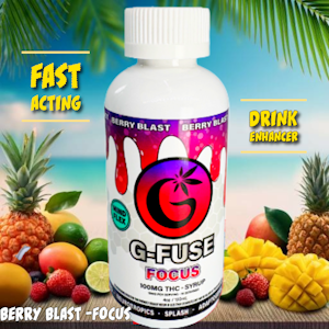 G fuse - [REC] G Fuse | Focus Berry Blast | 100mg Syrup
