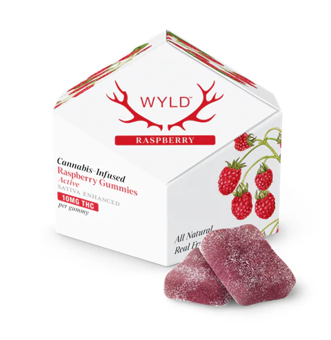 WYLD - Wyld Gummies Raspberry Main Image