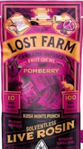 KIVA - L.F. Kiva Live Rosin Fruit Chews Pomberry