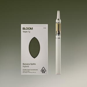 BLOOM - Bloom Live Cart 1g Banana Splitz