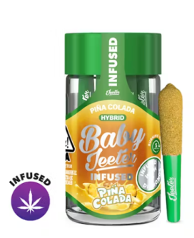 Baby Jeeter Infused 5pk Prerolls 2.5 Pina Colada
