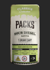 Packwoods - Packwoods - Sour Diesel - 1g - Cartridge - Vape