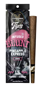 Claybourne - Claybourne Flyer Infused Blunt 1.5g Pineapple Express