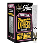 Claybourne Frosted Flyers Infused 5pk Prerolls 2.5g Pineapple Express