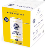 Pabst Blue Ribbon 4pk High Seltzer 10mg Lemon