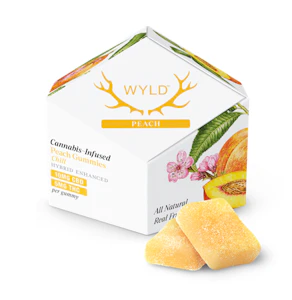 WYLD - Wyld Gummies Peach CBD 2:1