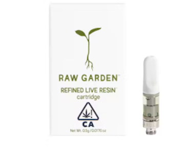 RAW GARDEN - Raw Garden .5g Cart Gelato Clouds