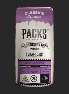 Packwoods - Packwoods - Blackberry Kush - 1g - Cartridge - Vape