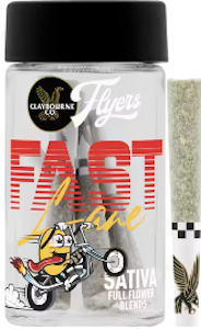 CLAYBOURNE CO. - Claybourne Flyers Full Blend 7pk Prerolls 3.5g Fast Lanes