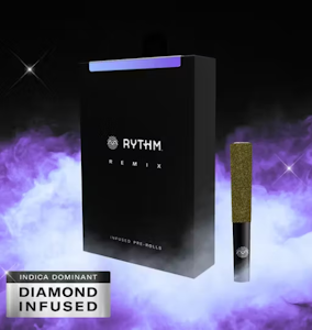 Rythm - Rythm REMIX Infused 5pk Preroll 2.5g Blueberry Kush