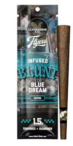Claybourne - Claybourne Flyer Infused Blunt 1.5g Blue Dream