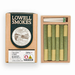 Lowell 6pk Prerolls 3.5g The Happy Hybrid