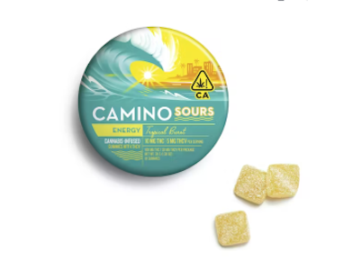 KIVA - Kiva Camino Sour Gummies Tropical Burst THCV 1:2