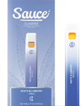 Sauce Dist Disposable 1g White Blueberry