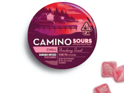 KIVA - Kiva Camino Gummies Sour Strawberry Sunset