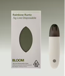 Bloom Live Resin Disposable .5g Rainbow Runtz