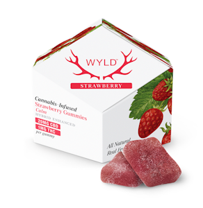 WYLD - Wyld Gummies Strawberry CBD 20:1