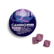 Kiva Camino Sour Gummies Blackberry Dream CBN