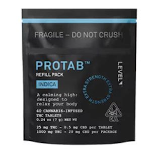 LEVEL+ - Level Protab Refill Pack Indica 1000mg