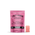 Kiva Lost Farm Live Resin Gummies Strawberry Lemonade Hazy Cookies