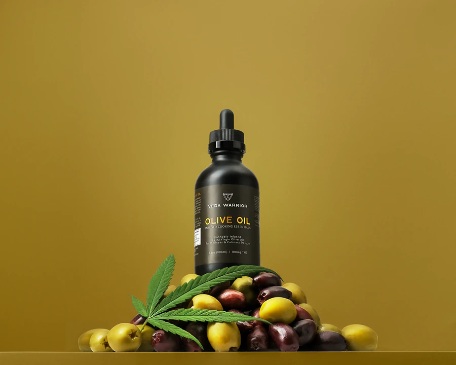 Veda Warrior - Veda Warrior 100mg Infused Olive Oil Main Image