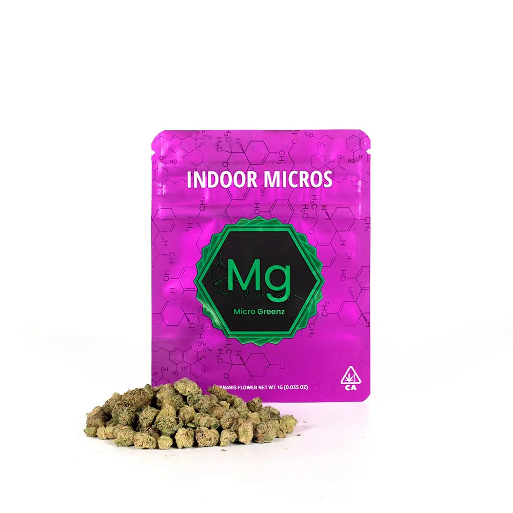 Micro Greenz - Micro Greenz - 3.5g Greenhouse Smalls - Kush Crasher x Key Lime Pie Main Image