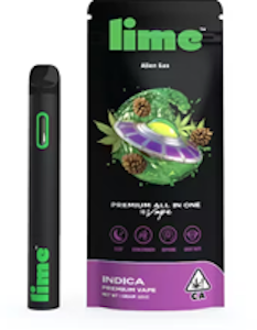 Lime - Lime AIO Disposable 1g Alien Gas