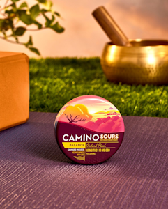 KIVA - Kiva Camino Sours 10pk Gummies Orchard Peach CBD 1:1