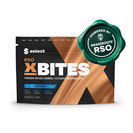 Select - Select RSO X-Bites 10pk Blueberry Pie Main Image