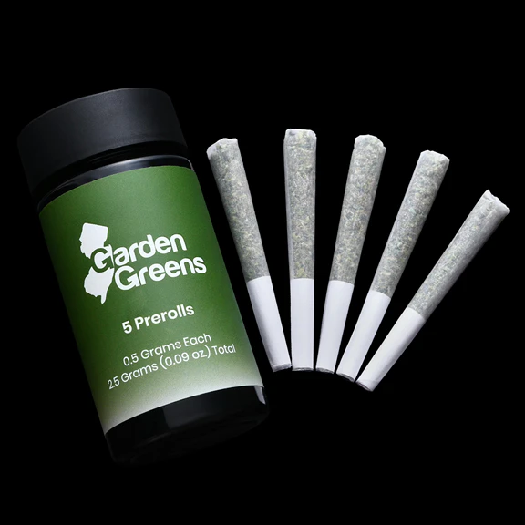 Garden Greens - Garden Greens 5pk Preroll 2.5g VerZace Main Image