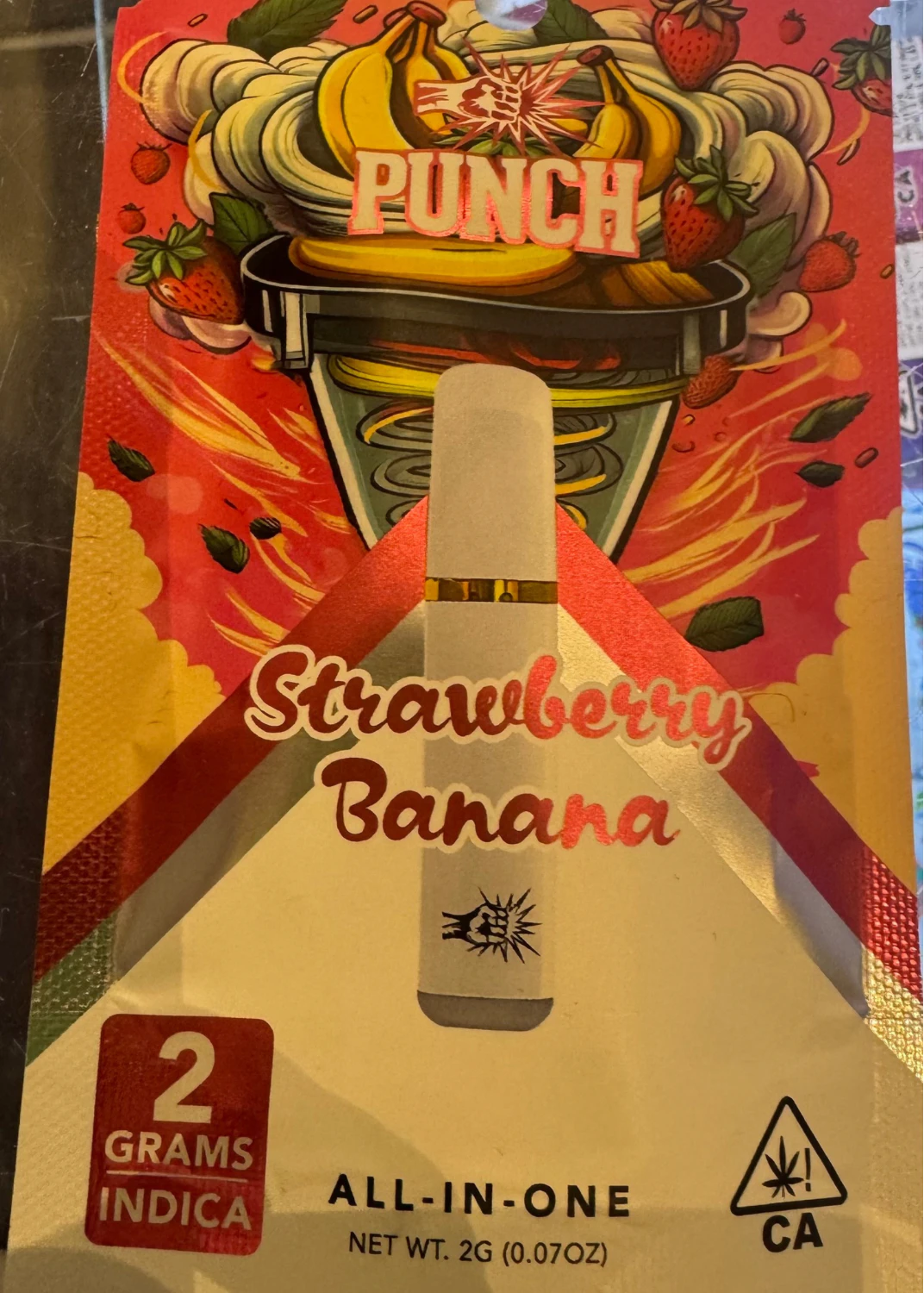 Punch Extracts - Punch - 2g - Distillate AIO - Strawberry Banana Main Image
