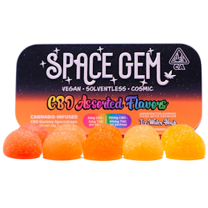 SPACE GEMS - Space Gems - CBD 1:1 Space Drop - Gummy - 10 Pack - 100mg