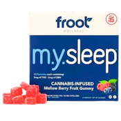 Froot - My Sleep Mellow Berry CBN - Gummy - 100mg
