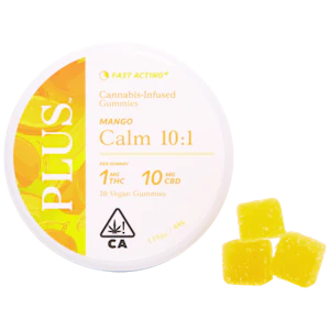 Plus - Plus - Mango - 10:1 CBD:THC - Gummy - 20pk - 220mg