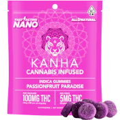Kanha - Passionfruit Paradise Nano (I) - Gummy - 10 Pack - 100mg