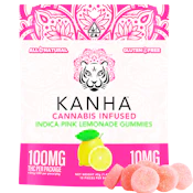 Kanha - Pink Lemonade 1:1 - Gummy - 10pk - 100mg 