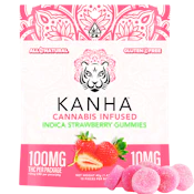 Kanha - Strawberry (I) - Gummy - 10 Pack - 100mg