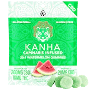 Kanha - CBD - Watermelon 20:1 - Gummy - 10 Pack - 210mg