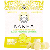 Kanha - Pineapple (S) - Gummy - 10 Pack - 100mg
