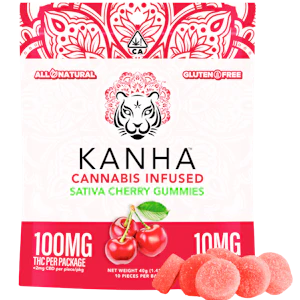 KANHA - Kanha - Cherry (S) - Gummy - 10 Pack - 100mg