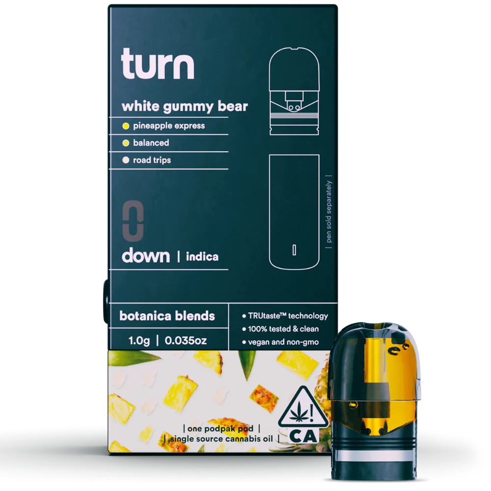 turn - Turn - White Gummy Bear (I) - Cart - 1g Main Image